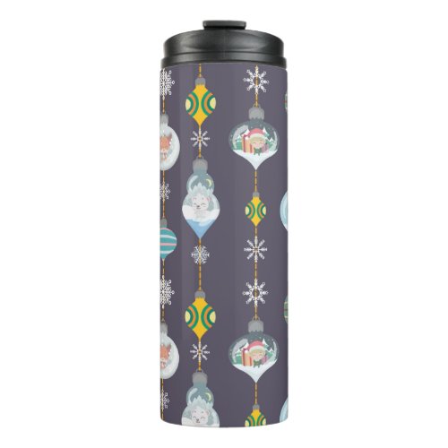 Christmas Elf Fox Reindeer Polar Bear Decorations Thermal Tumbler