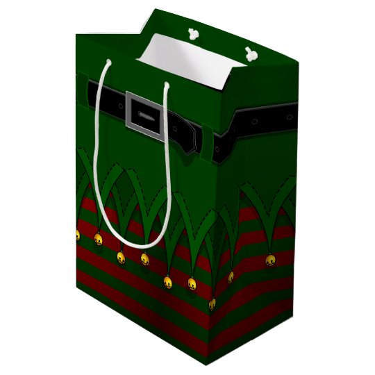 Christmas Elf Gift Bags Festive Holiday Bags
