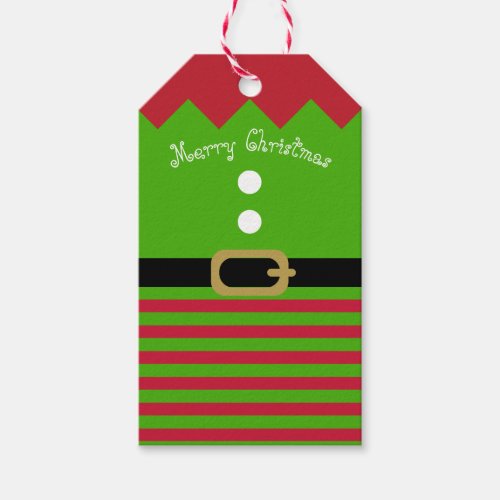 Christmas Elf Gift Tags
