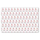 Red Gnome Christmas Tissue Paper | Zazzle