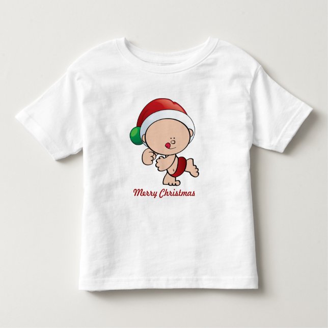 Christmas Elf Holiday Tee Shirt (Front)
