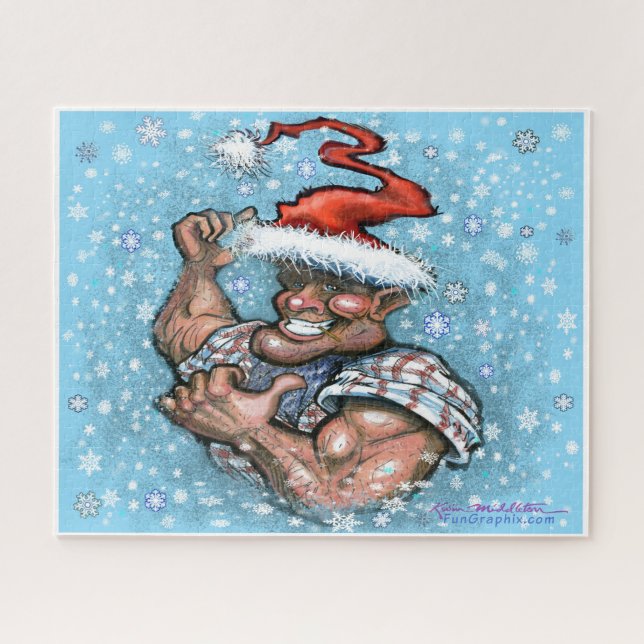 Christmas Elf Jigsaw Puzzle (Horizontal)