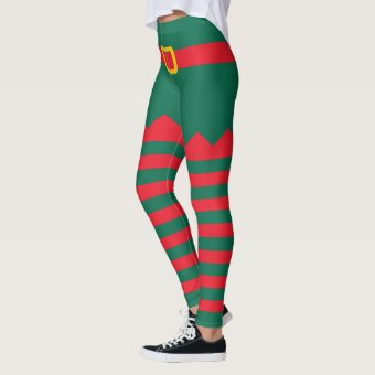 Christmas Elf Leggings | Zazzle