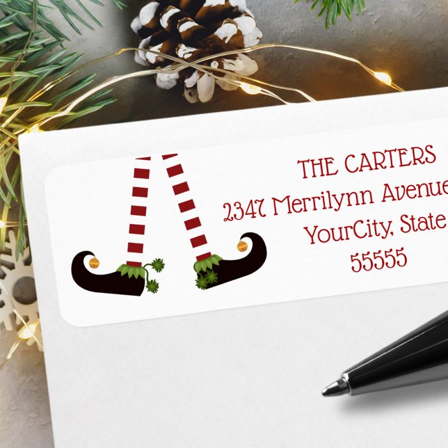 Christmas Elf Legs Label (Creator Uploaded)