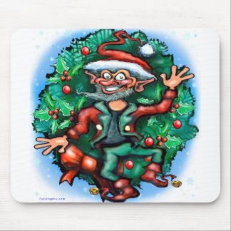 Christmas Elf Mouse Pad