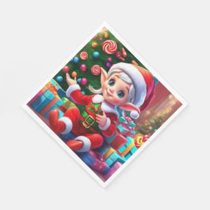 Christmas Elf Napkins