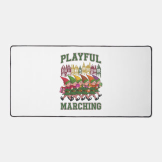 Christmas Elf Parade Desk Mat