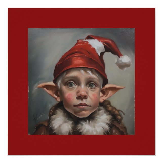 Christmas elf poster (Front)