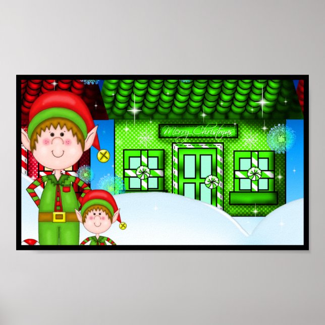 Christmas Elf Poster (Front)
