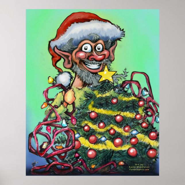 Christmas Elf Poster (Front)