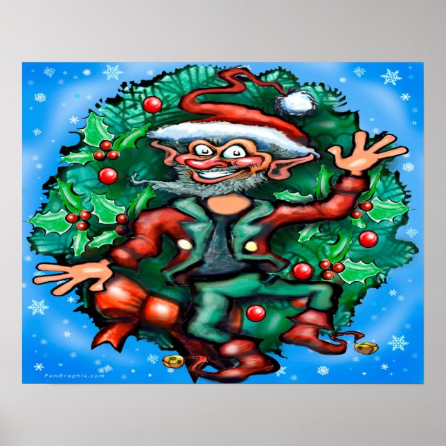 Christmas Elf Poster (Front)