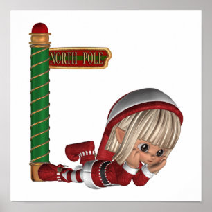 Christmas Elf Poster