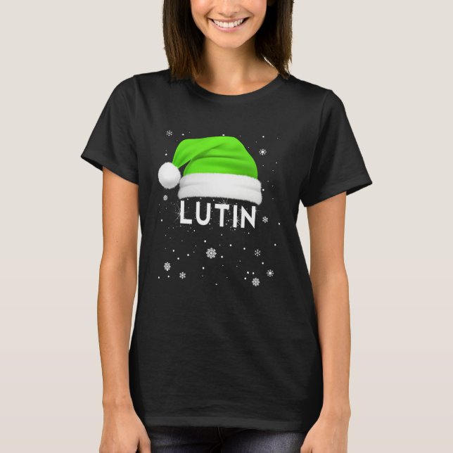 Christmas Elf Pyjamas  for Children Mom or Dad T-Shirt (Front)