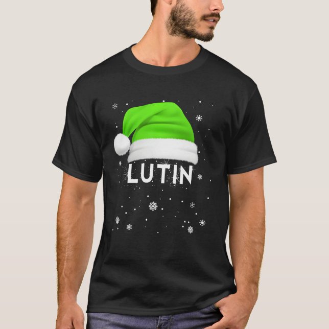 Christmas Elf Pyjamas  for Children Mom or Dad T-Shirt (Front)