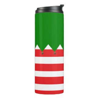 Christmas Elf Style Thermal Tumbler