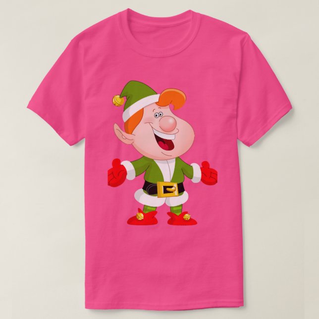Christmas Elf T-Shirt (Design Front)