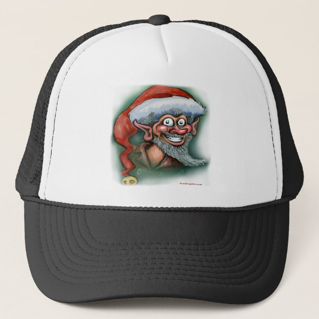 Christmas Elf Trucker Hat (Front)