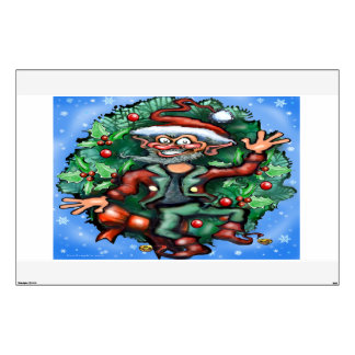 Christmas Elf Wall Decal