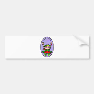 Christmas Elve Bumper Sticker