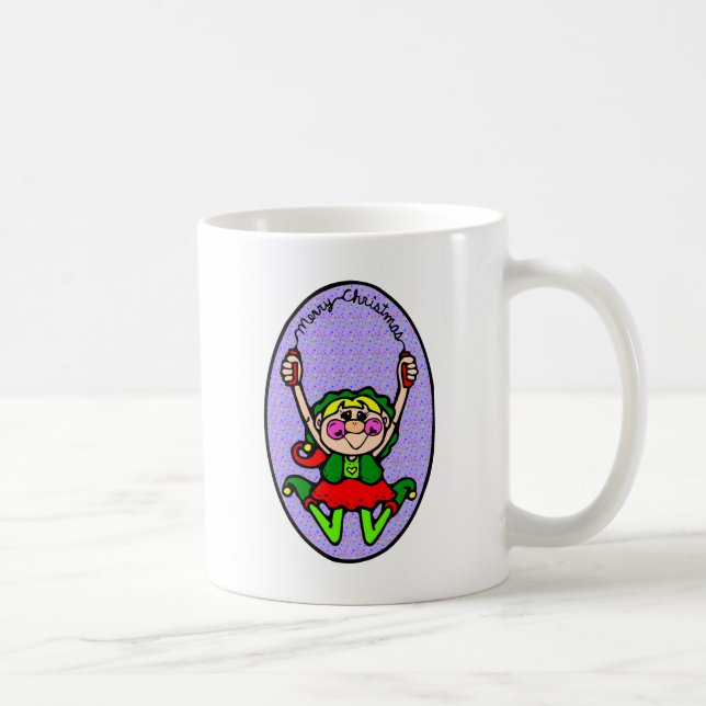 Christmas Elve Coffee Mug (Right)