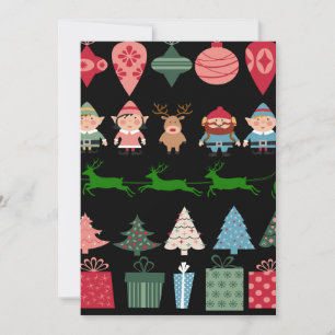 Christmas Elves and More Invitation