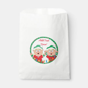 Christmas "Elves" Custom Favor Bag