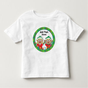 Christmas Elves of Color Toddler T-shirt