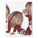 Christmas Elves Temporary Tattoos