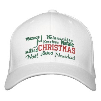 Christmas - Embroidered Hat