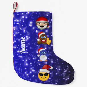 Christmas Emoji Festive Stockings