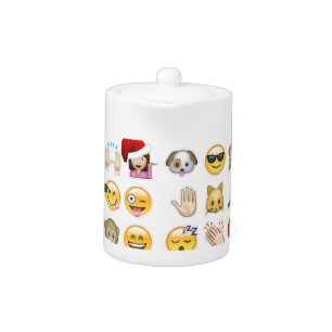 christmas emojis teapot