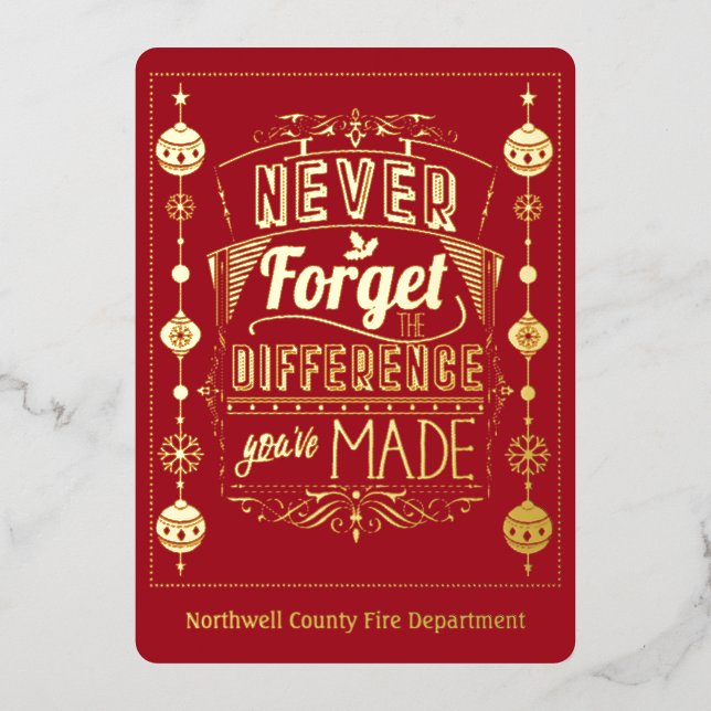 Christmas Employee Staff Appreciation Holiday (Front)