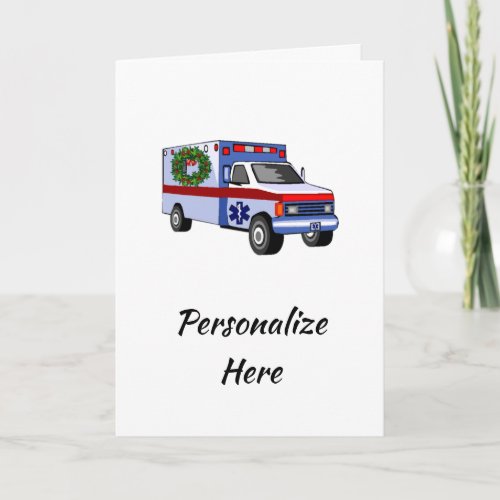 Christmas EMS Card