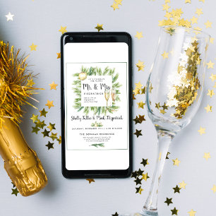 Christmas Engagement Party Invitation