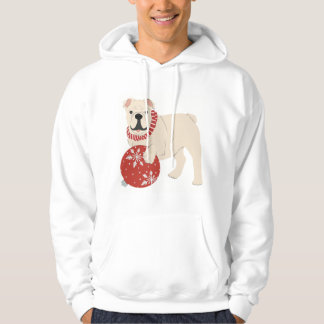 Christmas English Bulldog Hoodie