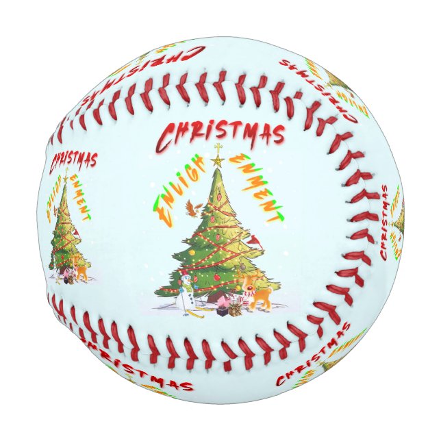 Christmas Enlightenment Baseball (Front Right)