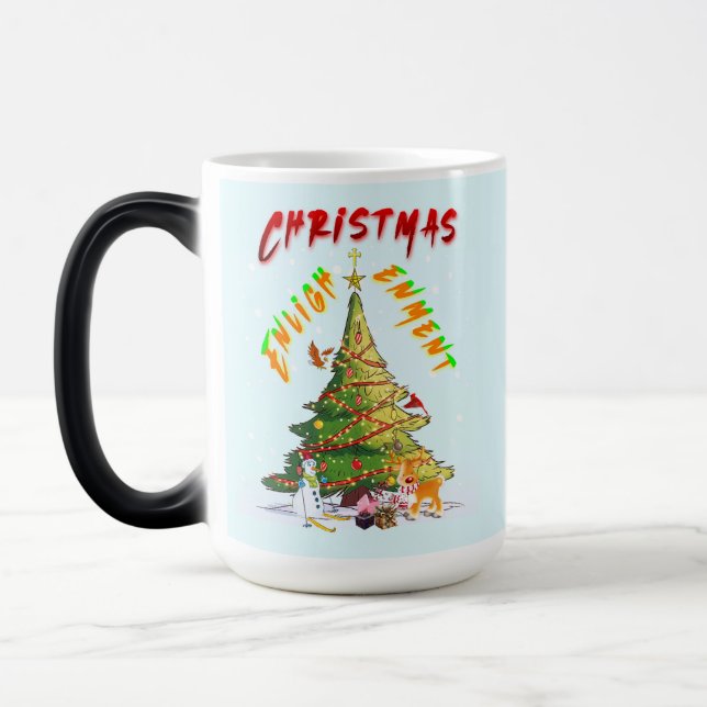 Christmas Enlightenment Color Morph Mug (Left)
