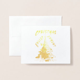 Christmas Enlightenment Foil Card