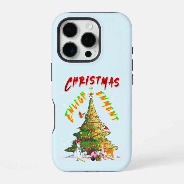 Christmas Enlightenment Iphone Case (Back)