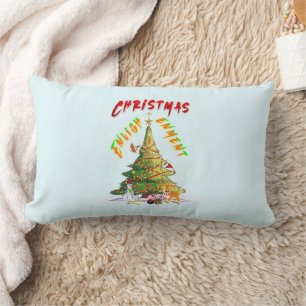 Christmas Enlightenment Lumbar Pillow