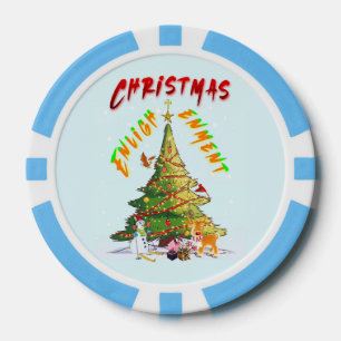 Christmas Enlightenment Poker Chips