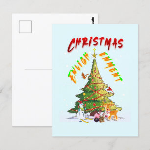 Christmas Enlightenment Postcard