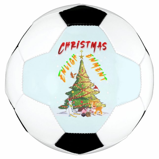 Christmas Enlightenment Soccer Ball (Front)