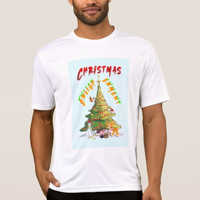 Christmas Enlightenment T-Shirt (Front)