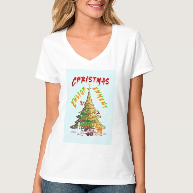 Christmas Enlightenment T-Shirt (Front)