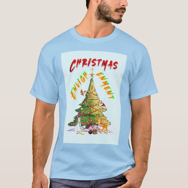 Christmas Enlightenment T-Shirt (Front)