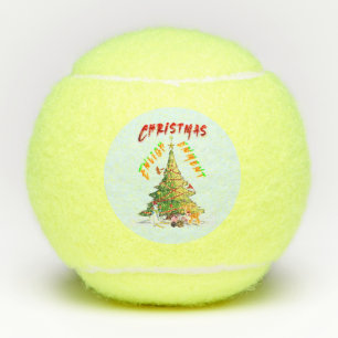 Christmas Enlightenment Tennis Balls