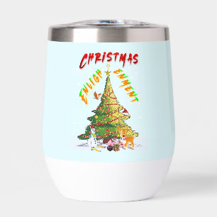 Christmas Enlightenment Thermal Wine Tumbler
