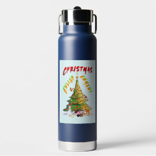 Christmas Enlightenment Water Bottle