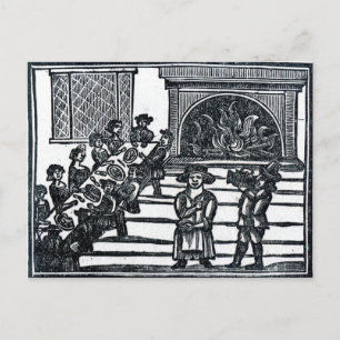 Christmas Entertainment Holiday Postcard